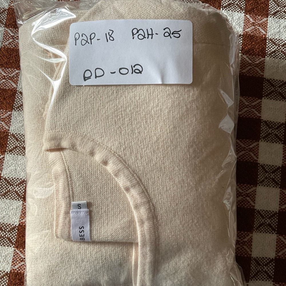 Anrabess Cream Open Front Cardigan. Cream. Size S. - Picture 8 of 9